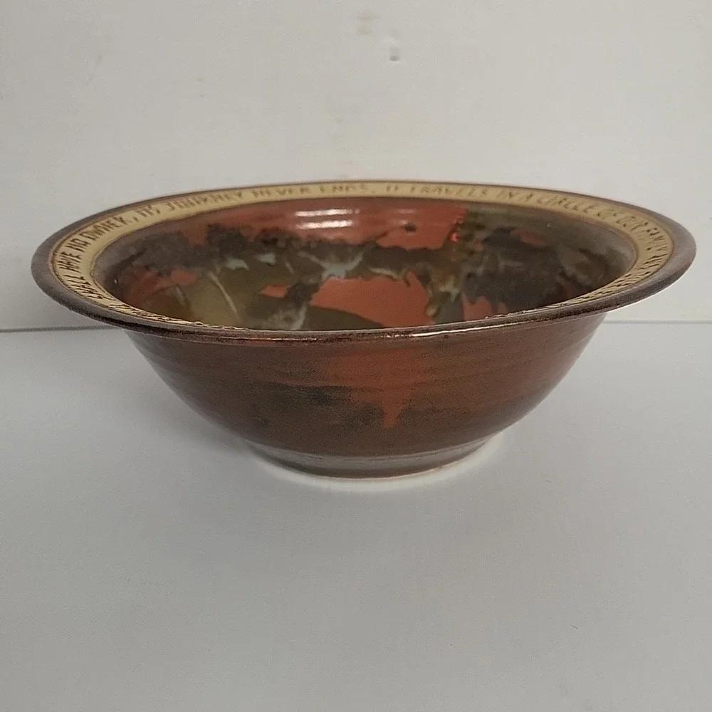 Studio Pottery Circle of Family and Friends Bowl Bryan Becker Uncommon Goods USA